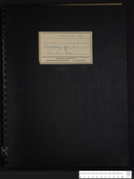 Symphony no. 1, op. 25 (manuscript).