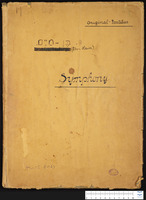 Symphony no. 1, op. 25 (manuscript).