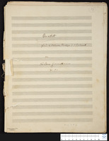 Quintett, op. 89 (manuscript) : für 2 Violinen, Bratsche und 2 Violoncell.