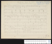 Belgian National anthem (arrangement - manuscript).