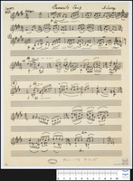 Jewish Yemenite wedding dance, op. 206 (manuscript).