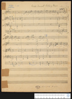 Jewish Yemenite wedding dance, op. 206 (manuscript).