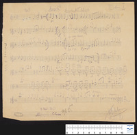 March, op. 5 (manuscript).
