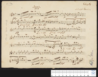 March, op. 1 (manuscript).
