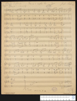 6 choirs. .There is a mystic tie (manuscript).