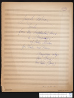 Stempenyu : suite from the music to "Stempenyu" of Sholom Aleichem for violin and piano (manuscript).