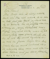 Personal correspondence: Aron Friedmann - A. Z. Idelsohn (manuscript). 1932, February-April