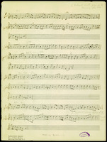 [Folk song] : French songs (manuscript).