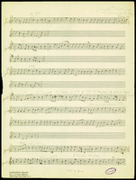 [Folk song] : French songs (manuscript).