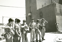 חיילים במצודת נבי יושע, היא מצודת כ"ח, לאחר שנכבשה לבסוף במלחמת העצמאות.