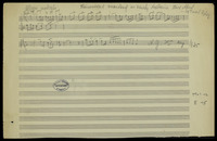 Yemenite melody (manuscript).