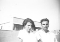 עזרא פרניק ואשתו רומה לבית גלברט.