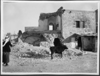 טחנת הקמח במעיין אלישע אחרי רעידת האדמה, 1927.