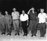 קציני צה"ל בטקס השבעת טירונים מחיל השריון לצה"ל, פסגת מצדה.