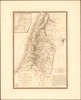 Carte de la Palestine sous la domination Romaine; dressee par A.Brue – הספרייה הלאומית