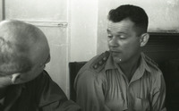 פורטרט של חיים לסקוב, לימים הרמטכ"ל