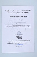 Articles in Russian on the foundation, history, activity and special aspects of ORT - 1906, 1921-1923, no dates.