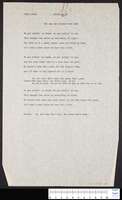 Chiken farm song (manuscript).