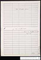 The Wizard song (manuscript).