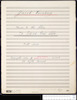 Music to the film : To save one life (manuscript) – הספרייה הלאומית