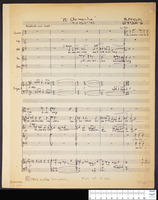 "Mi Chamocha" (photocopy of manuscript) / M. Avidom.