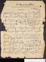 "A Song without words", op. 2. no. 4 (manuscript) : (Chanson sans paroles) / Edmond d'Evensid.