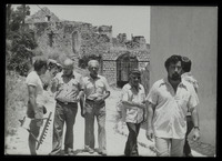 תצלום, ביקור התאחדות עולי רומניה באתר השחזור והשיפוץ.