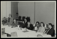 Meeting of the OSE Council held at Beit Shalom (?) in Tel Aviv.
