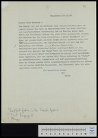 Buber an Ludwig Strauss, 1919-1924.