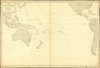 Carte générale de l'Océan Pacifique; Dresée par C.A. Vincendon Dumoulin.