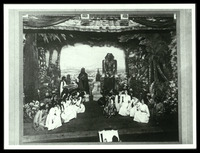 King Ahaz : photos of the original production - premiere of "King Ahaz".