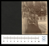 Mrs. Flora Sassoon, Miss Rachel and Miss Mozelle Sassoon.