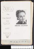 Songs for children and youth (manuscript).