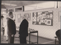 Mikveh Israel - Sir d'Avigdor Goldsmid, JCA's president, visits the Mikveh Israel agricultural school.