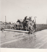 Israel - Combined operation of cultivation and use of plastics for thermal sterilization.