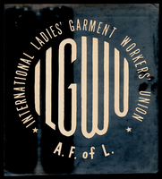 לוגו - 'International Ladies' Garment Workers' Union'.