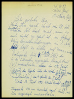 Correspondence: Joseph Achron - Universal Edition, Wien. 1927.