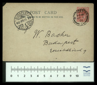 24 undefined postcards to Dr. Wilhelm Bacher.