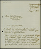Letter to Fluxman, Kate (manuscript). 06.05.1936