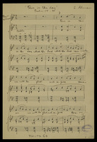 [3 choral songs] (manuscript).