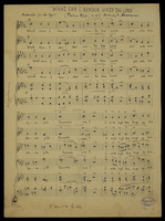 What can I render unto the Lord (manuscript).