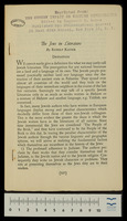 The Jews in Literature.