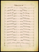 Exercices (manuscript).