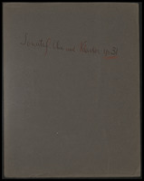 Sonate. Op. 31 (manuscript). 1933.