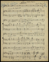Hawedalah (Sabbathausgang). Op. 11 (arrangement - manuscript).