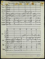 Improvisation on "Tambourin" by Jean Philippe Rameau (arrangement - manuscript).