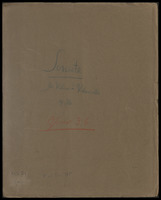Sonate. Op. 36 (manuscript). 1936.