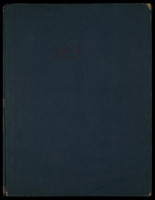 Phantasie nach E. T. A Hofmann (manuscript). 1913.