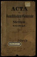 Petitionen zur Erlangung der Gleichstellung der Juden.
