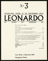 Leonardo Vol.10 No. 3.